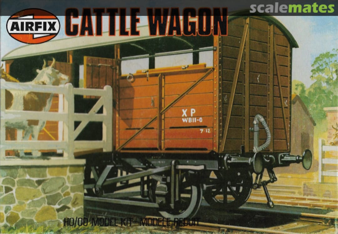 Boxart Cattle Wagon 02659-2 Airfix Boxart Cattle Wagon 02659-2 Airfix