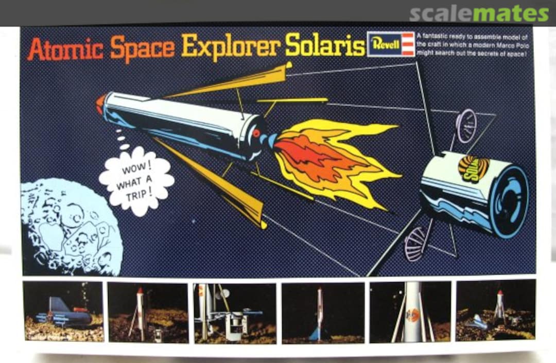 Boxart Atomic Space Explorer Solaris H1851-200 Revell Boxart Atomic Space Explorer Solaris H1851-200 Revell