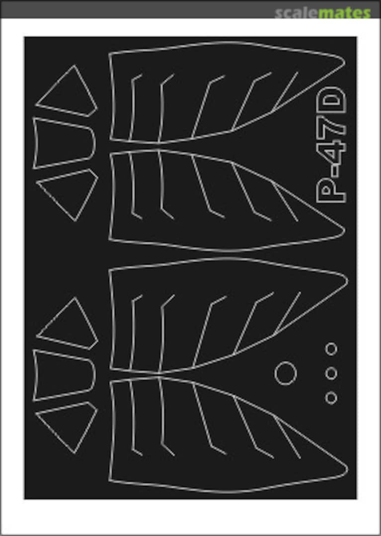 Boxart Republic P-47D Thunderbolt SM32069 Montex Boxart Republic P-47D Thunderbolt SM32069 Montex