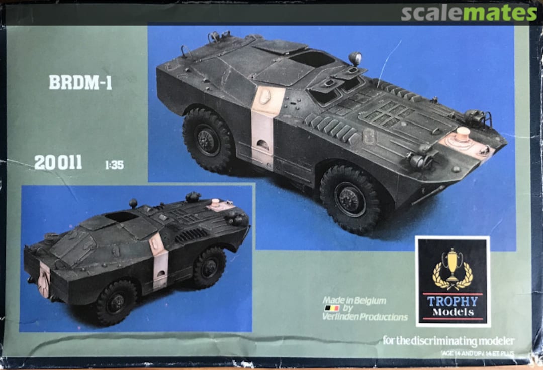 Boxart BRDM-1 20011 Trophy Models Boxart BRDM-1 20011 Trophy Models