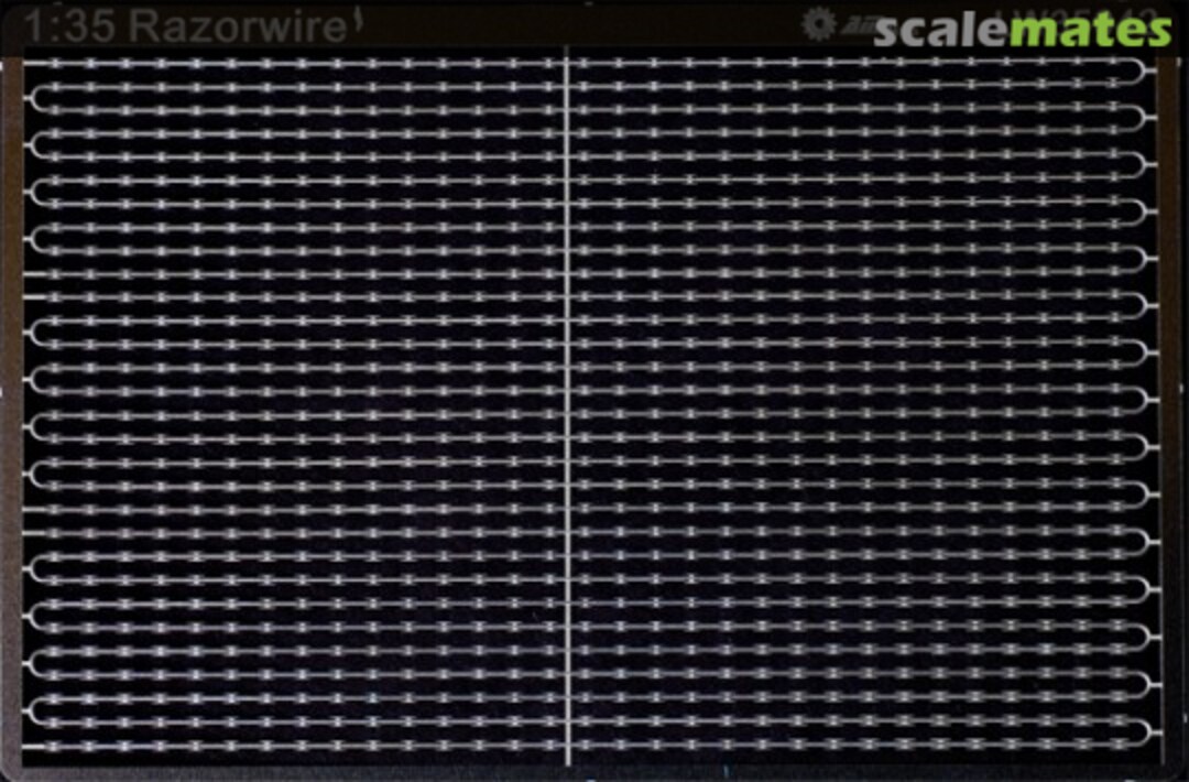 Boxart Barbed Wire Type 1 Modern Razor Wire 4 Yards LW35042 Alliance Model Works Boxart Barbed Wire Type 1 Modern Razor Wire 4 Yards LW35042 Alliance Model Works