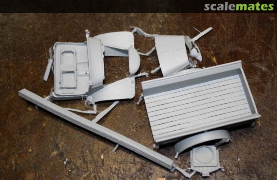 Boxart Dodge WC-21/22 1/2 ton Weapons Carrier 1-059 Commander Models