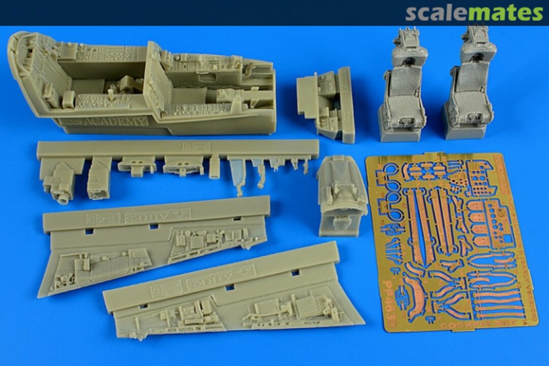 Boxart F-4D Phantom II (early version) - Cockpit Set 4630 Aires Boxart F-4D Phantom II (early version) - Cockpit Set 4630 Aires