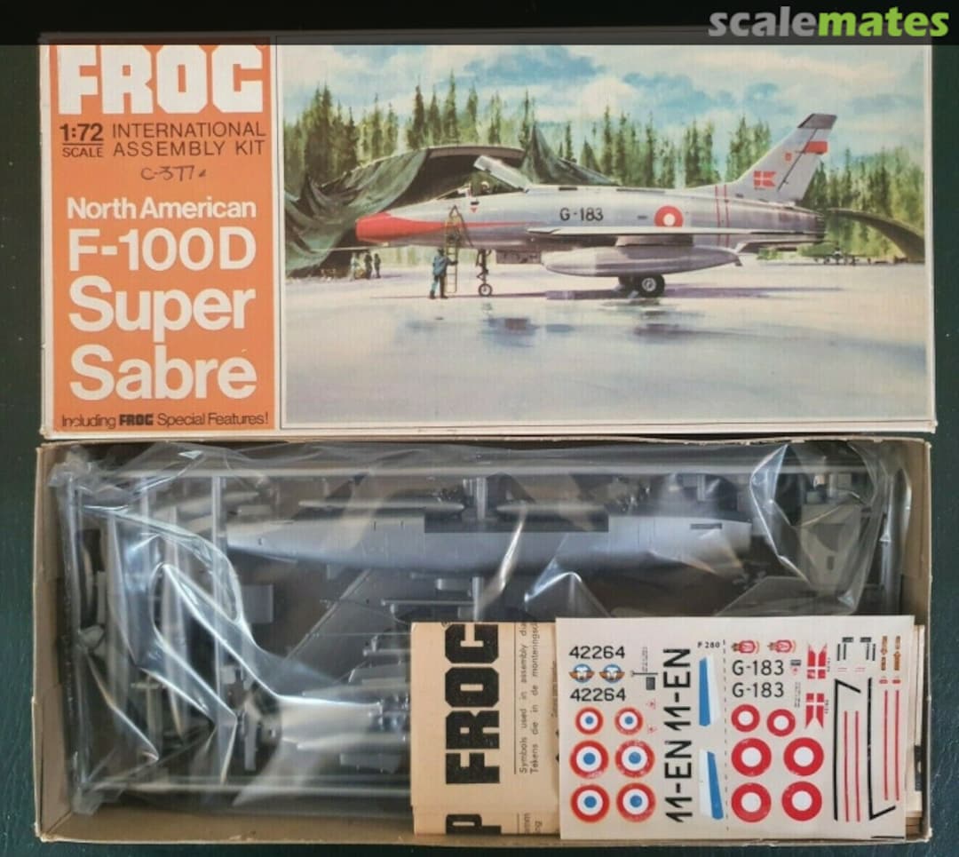 Contents F-100D Super Sabre F280 FROG Contents F-100D Super Sabre F280 FROG