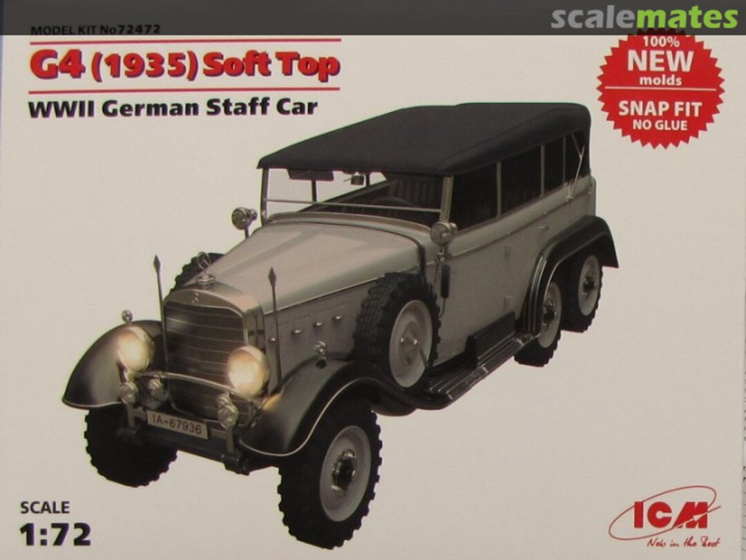 Boxart G4 (1935) Soft Top 72472 ICM