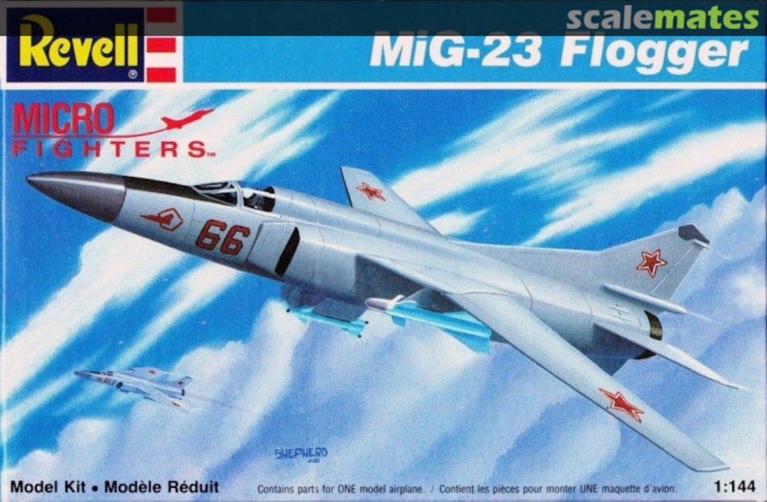 Boxart MiG-23 Flogger 4064 Revell