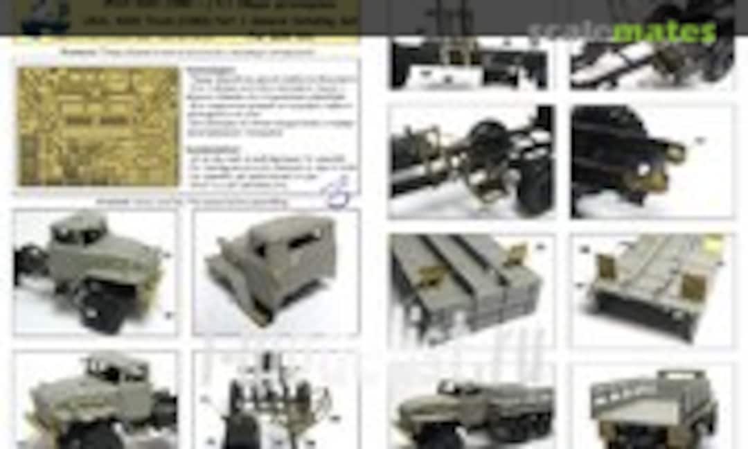 1:72 Detailing Set URAL-4320 arr. 1980. Part 1 General (FTD) (New Penguin F72014) F72014