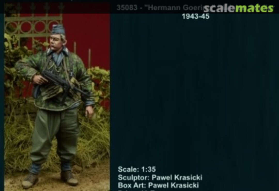 Boxart "Hermann Goering" Division Soldier 35083 D-Day Miniature Studio Boxart "Hermann Goering" Division Soldier 35083 D-Day Miniature Studio