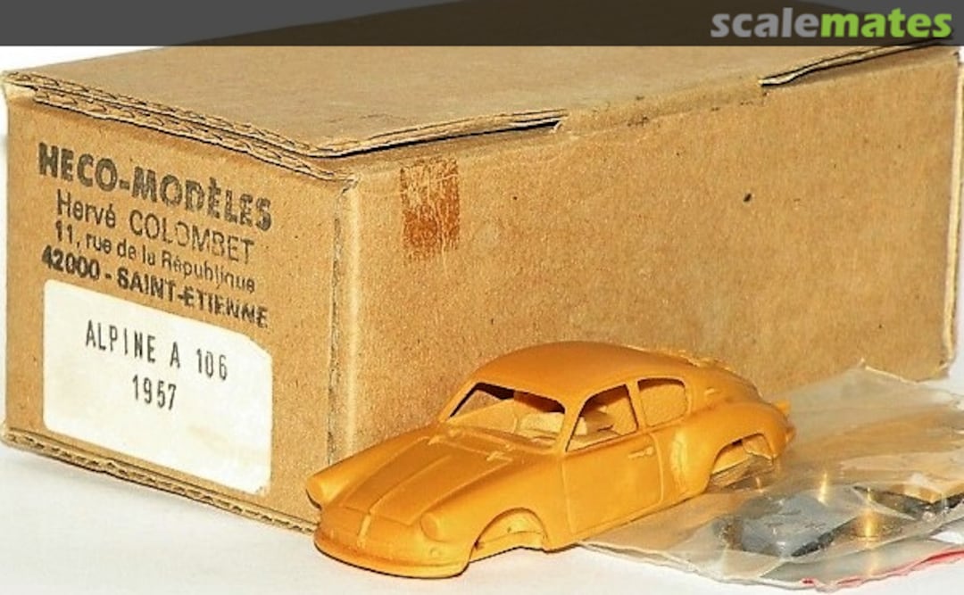 Boxart Alpine A106 heco-modèles Boxart Alpine A106 heco-modèles
