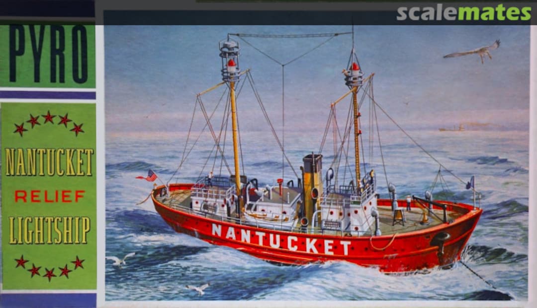 Boxart Nantucket Relief Lightship B213-400 Pyro Boxart Nantucket Relief Lightship B213-400 Pyro