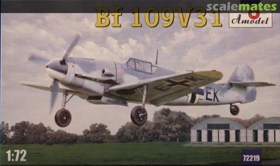 Boxart Bf 109V31 72219 Amodel Boxart Bf 109V31 72219 Amodel
