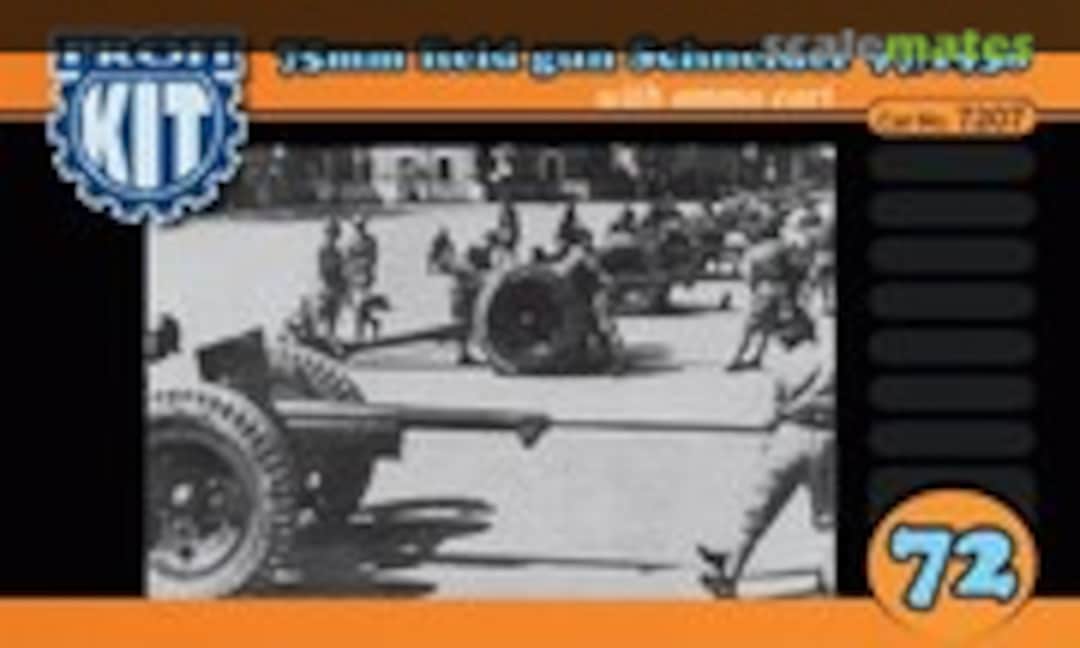 1:72 75mm Schneider model 1897/1938 (ProfiKIT 7207)
