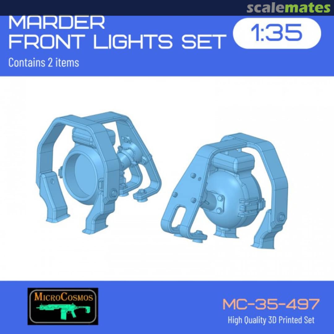 Boxart Marder Front Lights Set MC-35-497 3D MicroCosmos Boxart Marder Front Lights Set MC-35-497 3D MicroCosmos