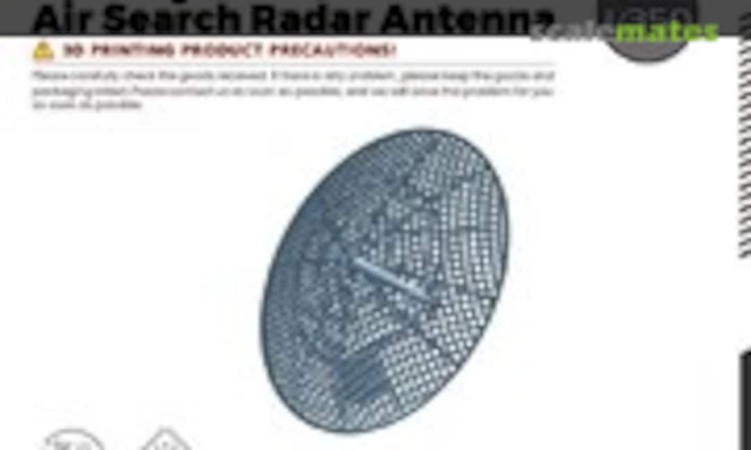 1:350 US Navy SK-2 Air Search Radar Antenna (Yao's Studio/ 老姚手工坊 LY350243) LY350243