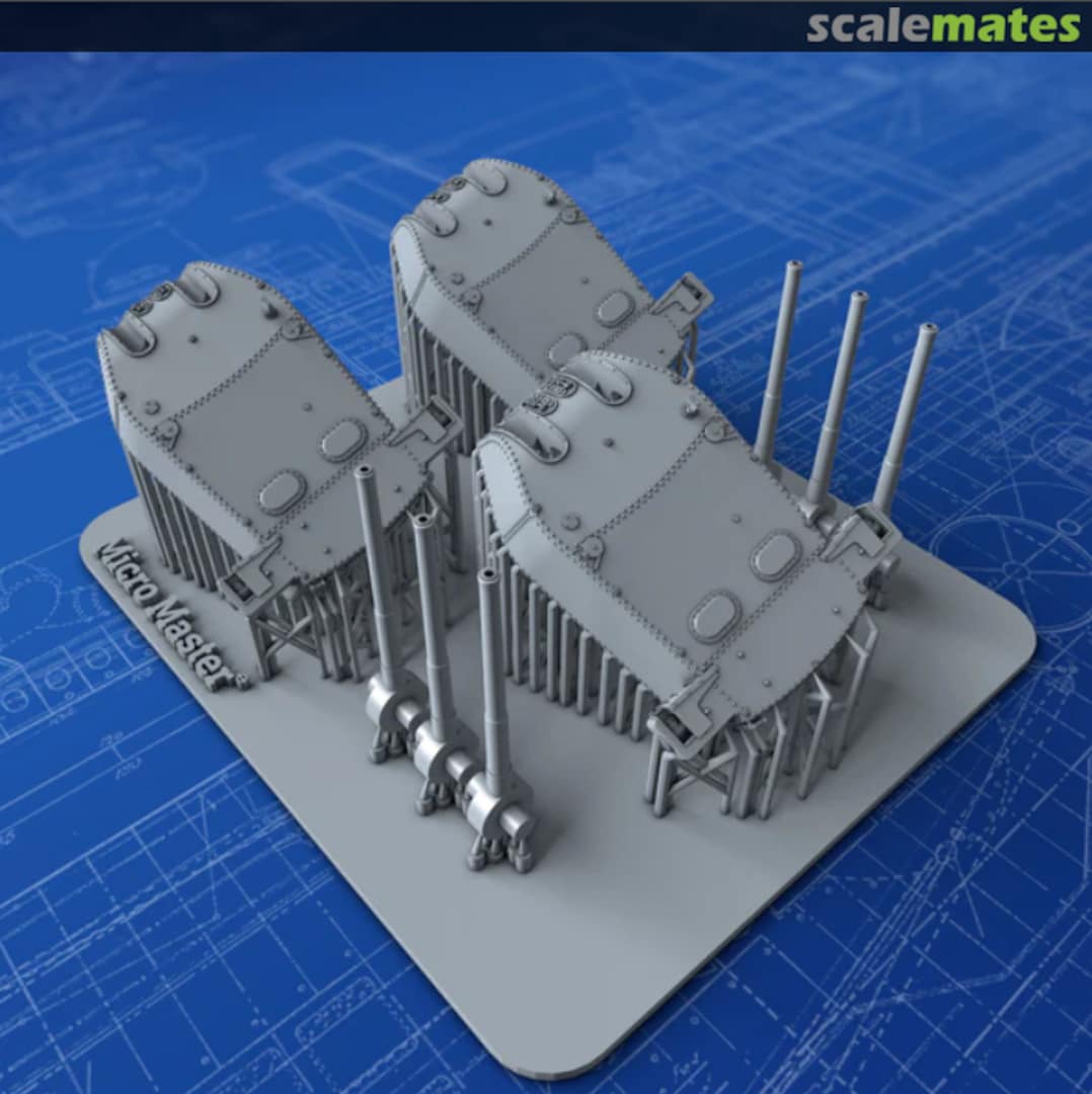 Boxart 8" MKVIII MKII Turrets MM1165P Micro Master