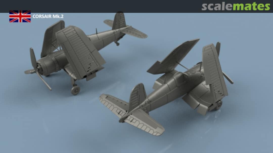 Boxart Vought Corsair Mk.II folded wings - 3D printing (5 pcs) 3D400368 L'Arsenal Boxart Vought Corsair Mk.II folded wings - 3D printing (5 pcs) 3D400368 L'Arsenal