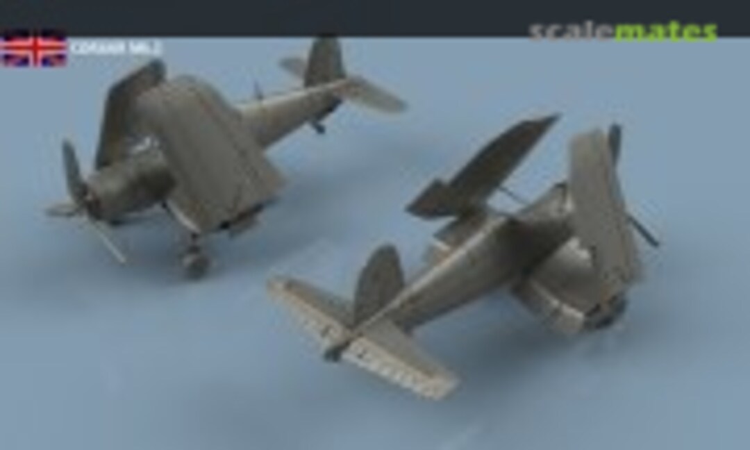 1:400 Vought Corsair Mk.II folded wings - 3D printing (5 pcs) (L'Arsenal 3D400368) 3D400368