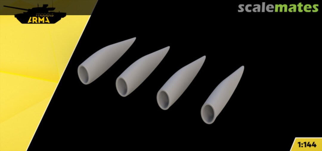 Boxart Tu-144 Early Air Intake Kit AM144191 Arma Models Boxart Tu-144 Early Air Intake Kit AM144191 Arma Models