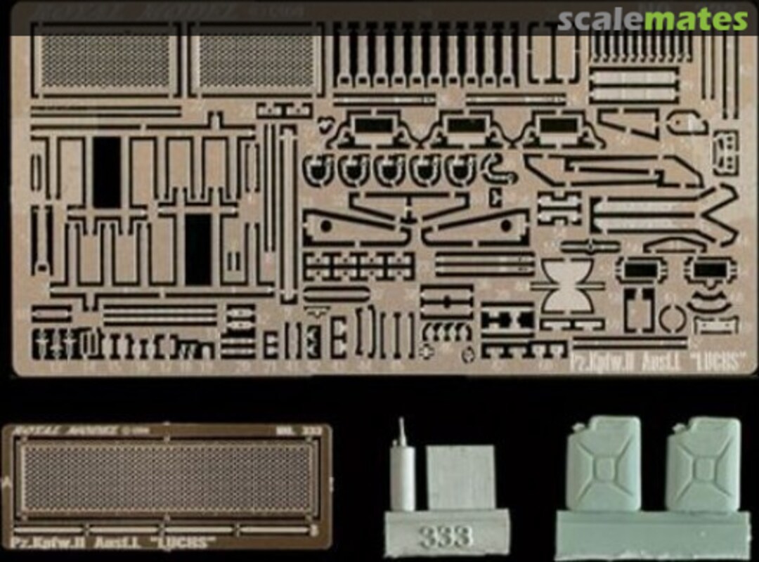 Boxart Panzer II Ausf. L; Luchs 333 Royal Model Boxart Panzer II Ausf. L; Luchs 333 Royal Model