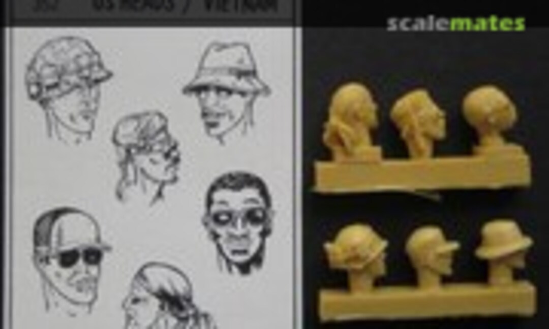 1:35 US Heads / Vietnam (Verlinden Productions 352) 352