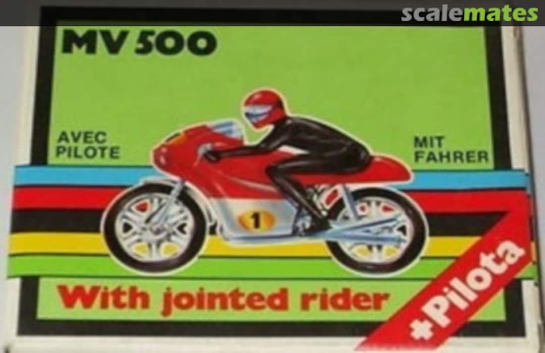 Boxart MV 500 With jointed rider CGGC Grisoni Boxart MV 500 With jointed rider CGGC Grisoni