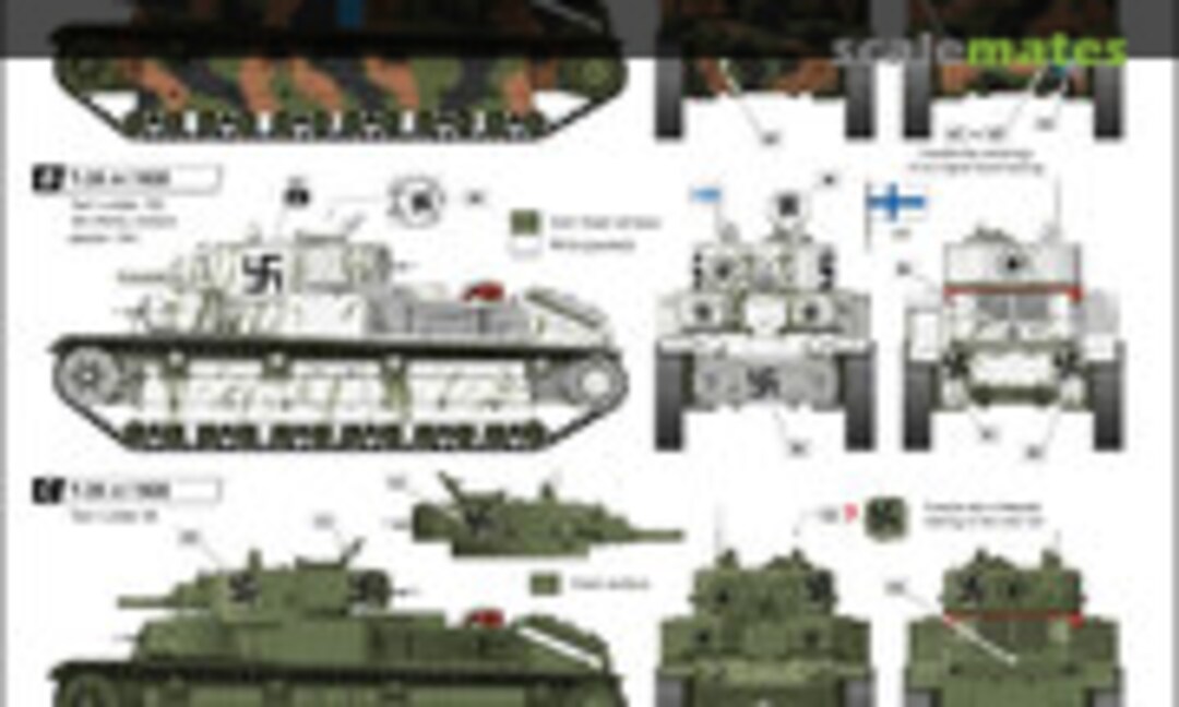 1:35 Finnish Tanks in WW2 Part 2 (Star Decals 35-925)