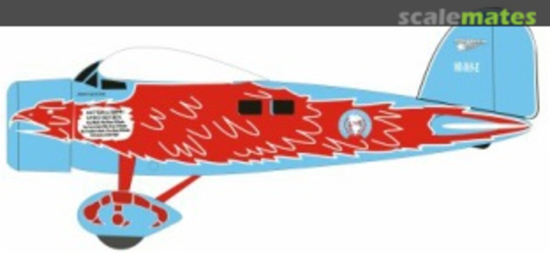 Boxart Vega 5C Century of Progress Red Pegasus Decals Boxart Vega 5C Century of Progress Red Pegasus Decals