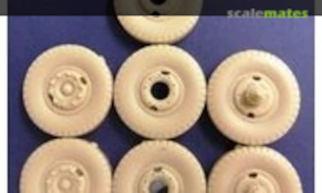 1:35 Renault AGK Wheelset (P.S.P. 35010-W) 35010-W