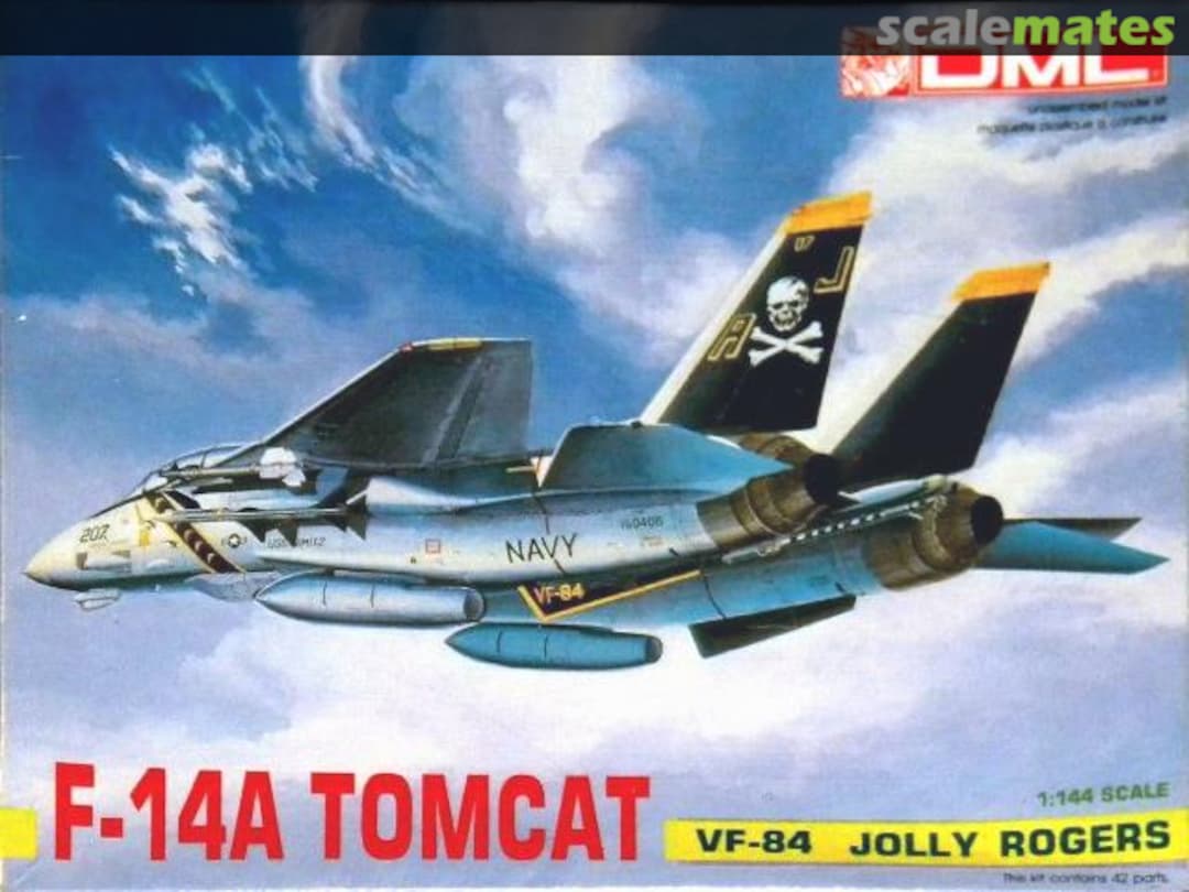 Boxart F-14A Tomcat VF-84 Jolly Rogers 4506 DML Boxart F-14A Tomcat VF-84 Jolly Rogers 4506 DML