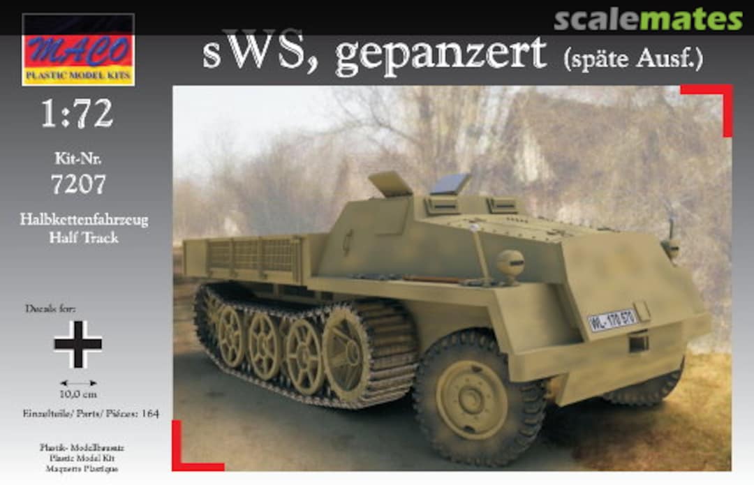 Boxart sWS gepanzert (späte Ausf.) 7207 MACO Boxart sWS gepanzert (späte Ausf.) 7207 MACO