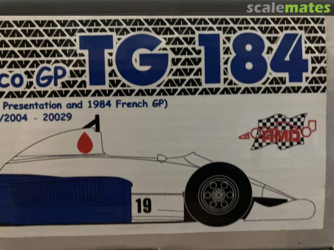 Boxart Toleman TG184 20029 AMD Boxart Toleman TG184 20029 AMD