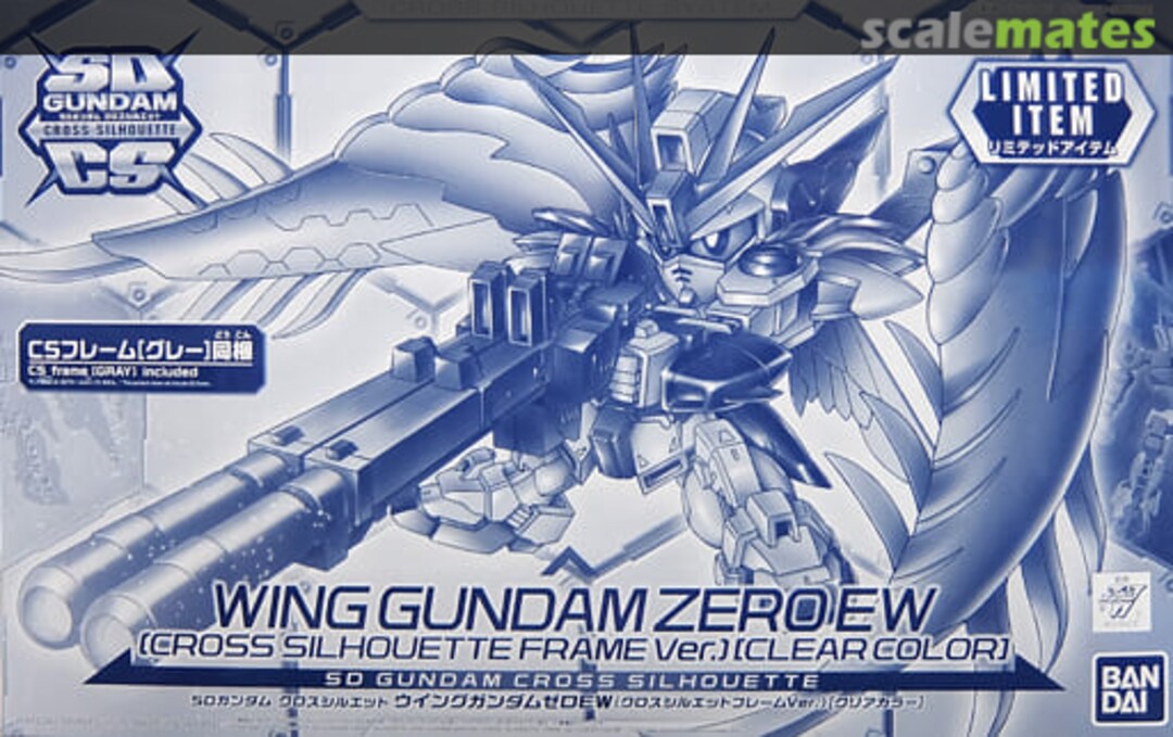 Boxart Wing Gundam Zero EW (Cross Silhouette Frame Ver.) [Clear Color] 5060616 Bandai Spirits