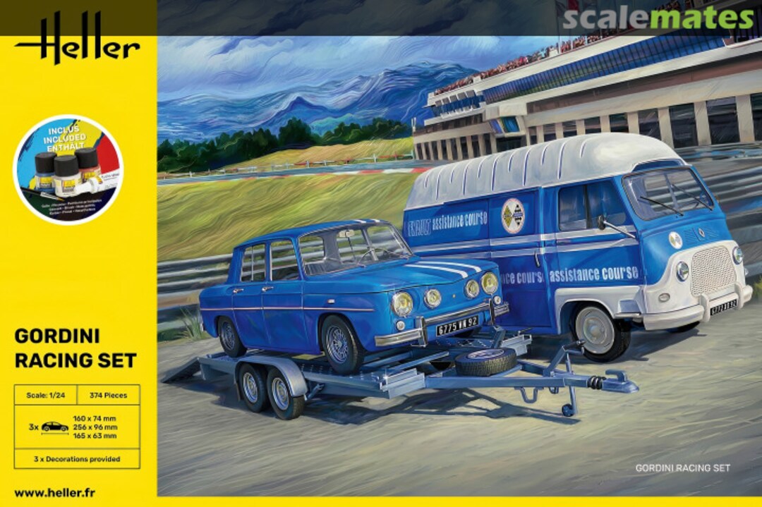 Boxart Gordini Racing Set 52328 Heller