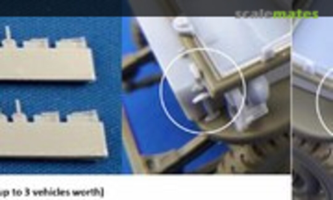 1:35 US small Jeep hood latches (Tiger Model Designs 35-1353) 35-1353