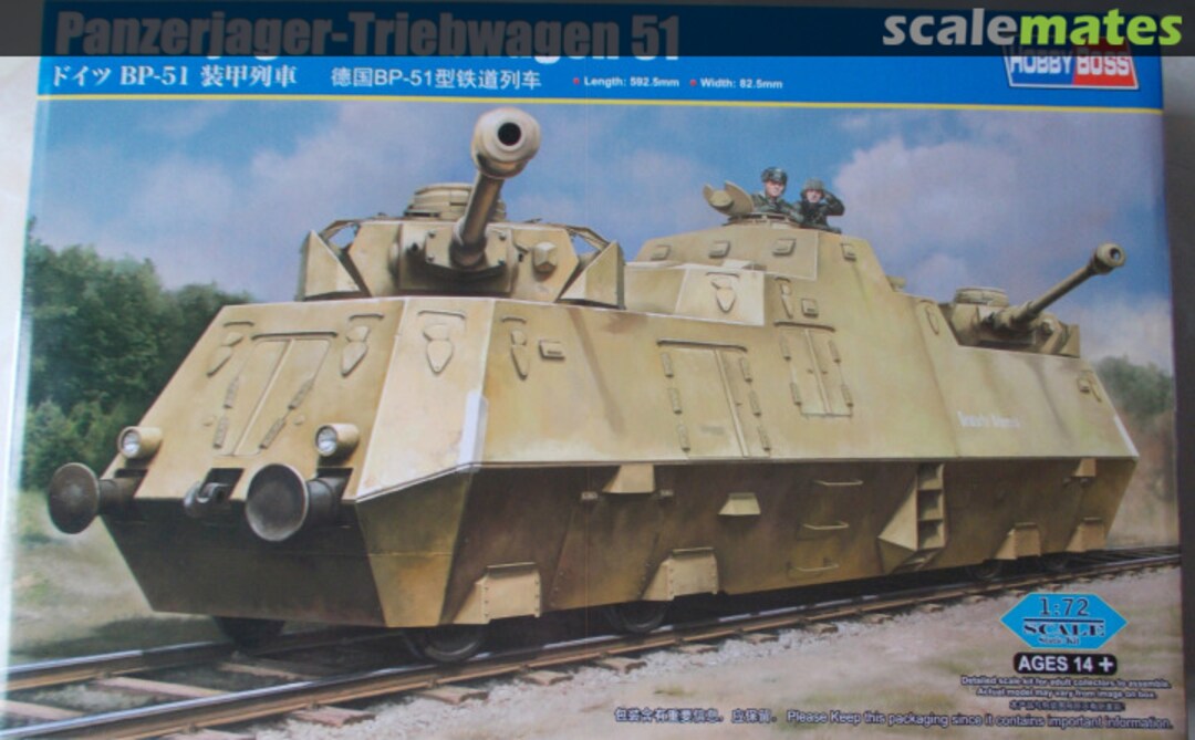 Boxart Panzerjäger-Triebwagen 51 82953 HobbyBoss Boxart Panzerjäger-Triebwagen 51 82953 HobbyBoss