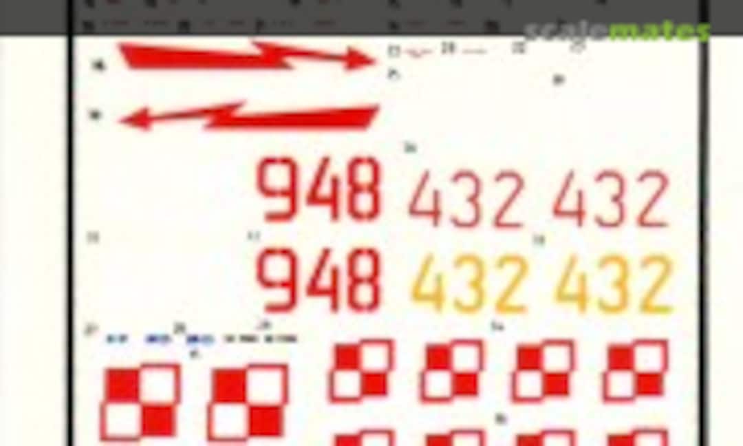 1:72 Mig 17 Fresco (Polskie Kalkomanie )