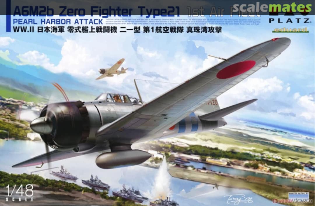 Boxart A6M2b Zero Fighter Type 21 1st Air Fleet AE-42 Platz Boxart A6M2b Zero Fighter Type 21 1st Air Fleet AE-42 Platz