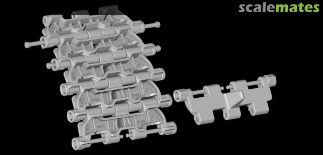 Boxart RMsh T-55/62/72 tracks - 192 links + pins 25170270 EMP3d