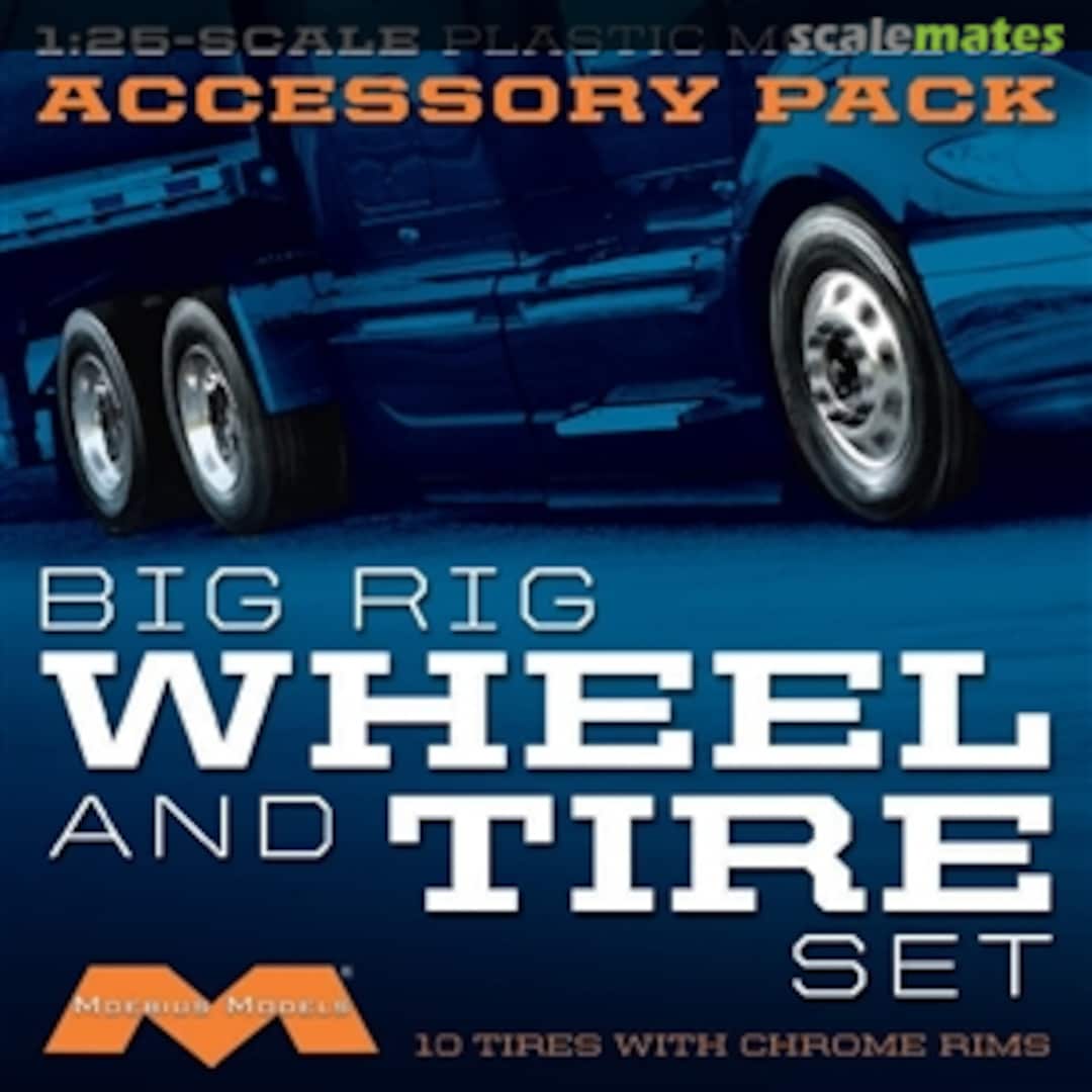 Boxart Big Rig Wheel and Tire Set 1010 Moebius Models Boxart Big Rig Wheel and Tire Set 1010 Moebius Models