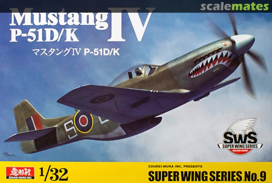 Boxart P-51D/K Mustang IV SWS09 Zoukei-Mura Boxart P-51D/K Mustang IV SWS09 Zoukei-Mura