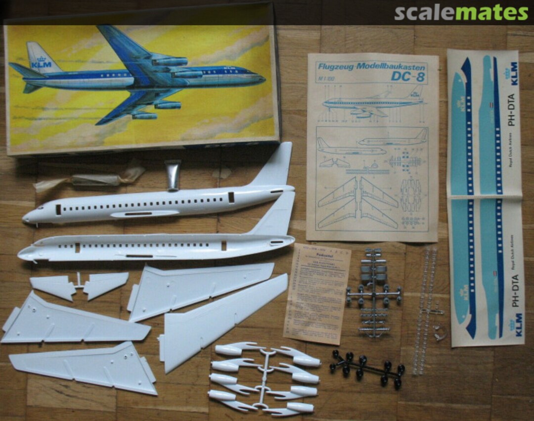 Contents DC-8 15040 VEB Plasticart Contents DC-8 15040 VEB Plasticart