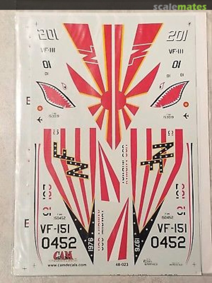 Boxart F-4B/N Phantom II 48-023 CAM Boxart F-4B/N Phantom II 48-023 CAM