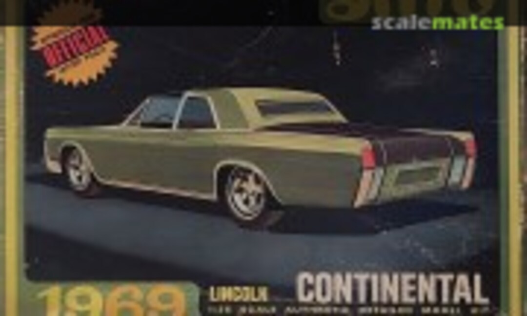 1:25 1969 Lincoln Continental (AMT Y-907)