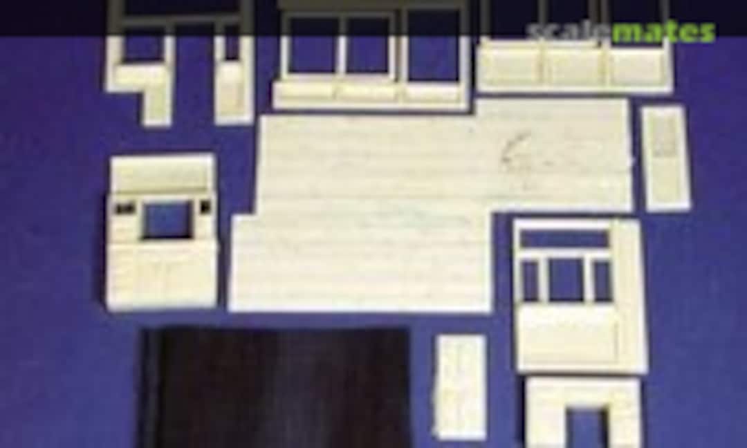 1:35 Train Station Interior Detail set (Custom Dioramics CD 6026) CD 6026