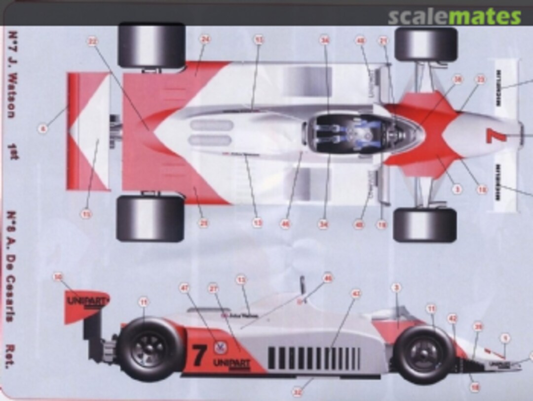 Boxart Mc Laren-Ford MP4-1 SLK085 SilverLine Boxart Mc Laren-Ford MP4-1 SLK085 SilverLine