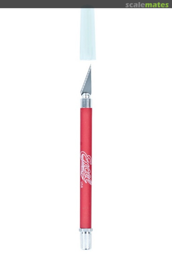 Boxart K18 Grip-On Knife (Red) w/Safety Cap 16024 Excel Boxart K18 Grip-On Knife (Red) w/Safety Cap 16024 Excel