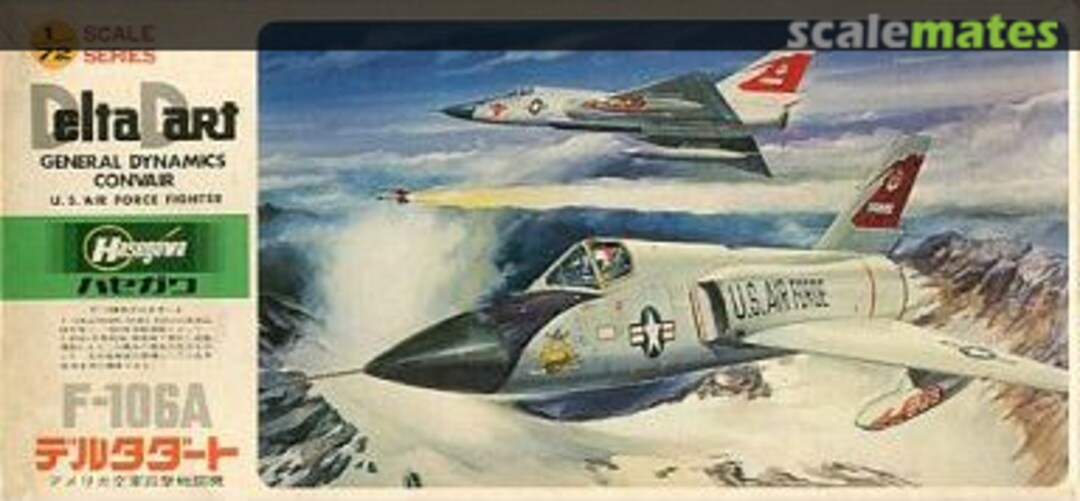 Boxart F-106A Delta Dart C3 Hasegawa Boxart F-106A Delta Dart C3 Hasegawa