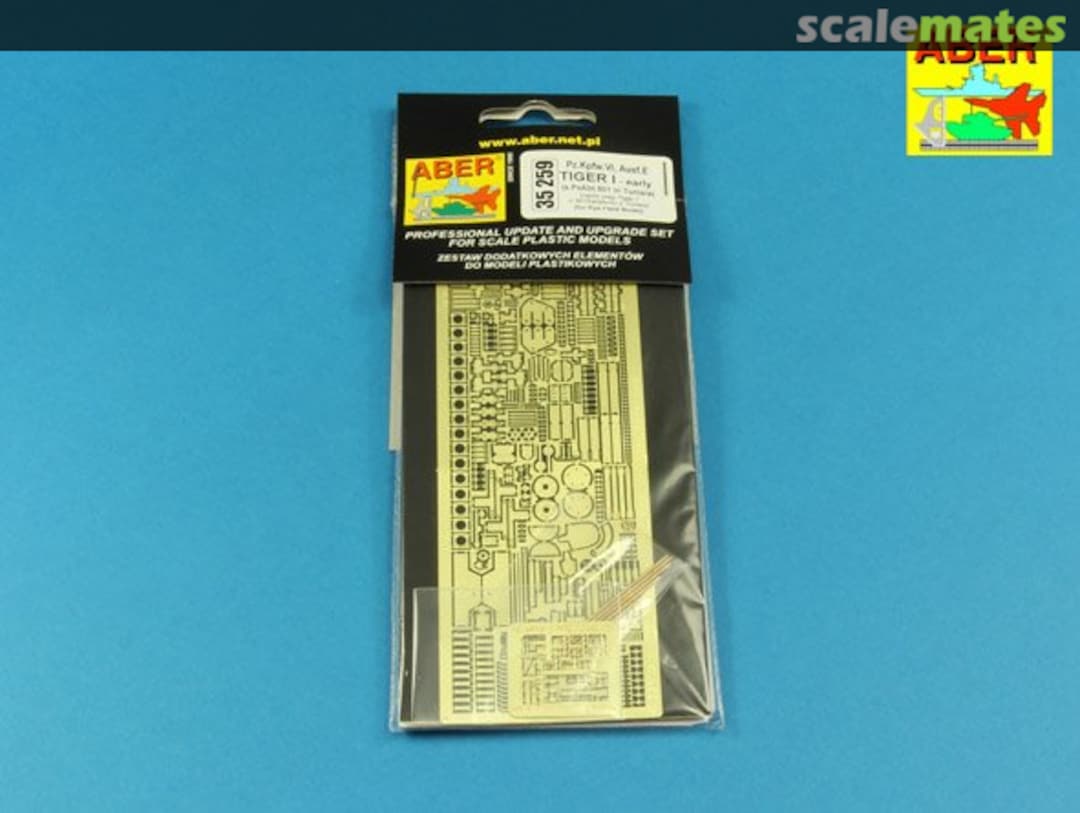 Boxart Sd.Kfz.181 Pz.Kpfw.VI Ausf.E Tiger I Abt.501 in Tunisia 35259 Aber Boxart Sd.Kfz.181 Pz.Kpfw.VI Ausf.E Tiger I Abt.501 in Tunisia 35259 Aber