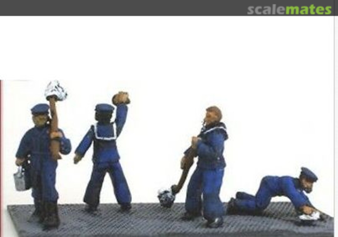 Boxart WWII British Navy Seamen Working bn06 Sgts' Mess