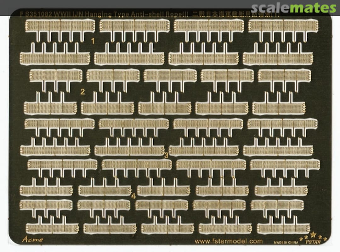 Boxart IJN Hanging Type Anti-shell Rope (I) FS351082 Five Star Model Boxart IJN Hanging Type Anti-shell Rope (I) FS351082 Five Star Model